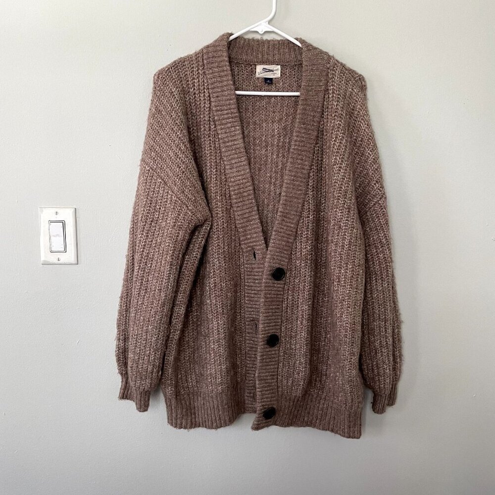 Universal Thread Tan Brown Comfortable Cardigan S… - image 1